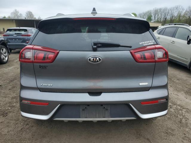 KNDCC3LC7H5067477 - 2017 KIA NIRO EX GRAY photo 6