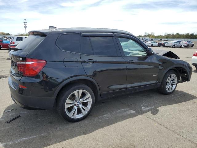 5UXWX7C50E0E81916 - 2014 BMW X3 XDRIVE35I BLACK photo 3