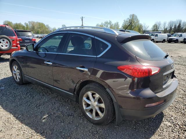 JN1AJ0HP8AM703670 - 2010 INFINITI EX35 BASE BROWN photo 2