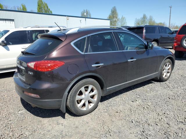 JN1AJ0HP8AM703670 - 2010 INFINITI EX35 BASE BROWN photo 3