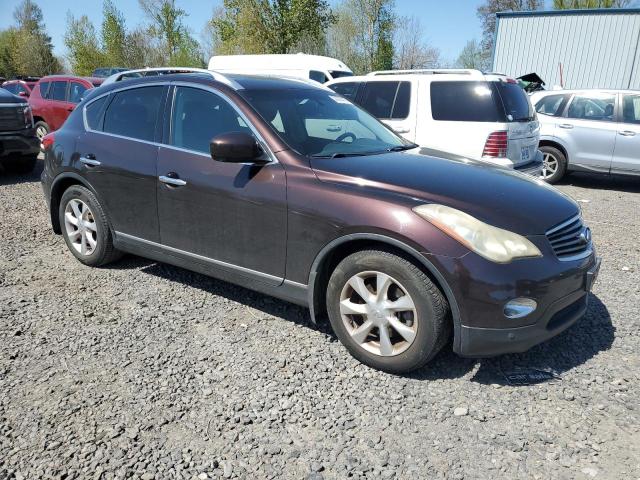 JN1AJ0HP8AM703670 - 2010 INFINITI EX35 BASE BROWN photo 4