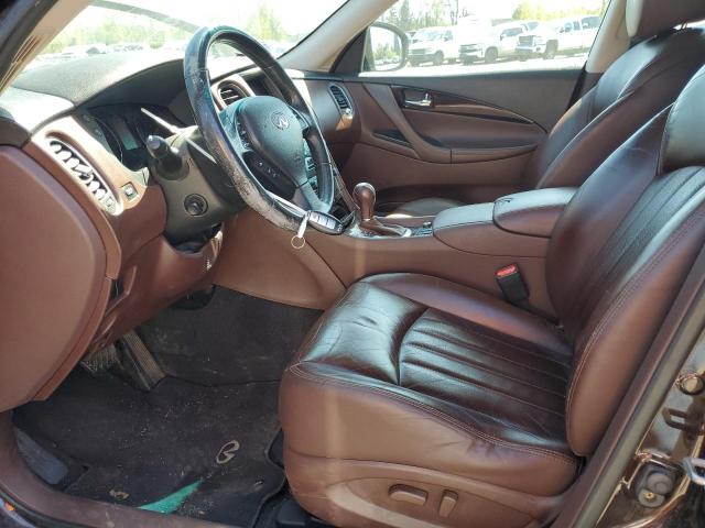 JN1AJ0HP8AM703670 - 2010 INFINITI EX35 BASE BROWN photo 7