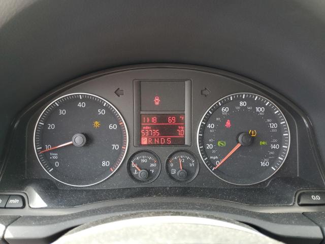 3VWEG71K07M125028 - 2007 VOLKSWAGEN JETTA WOLFSBURG 灰色 照片 9