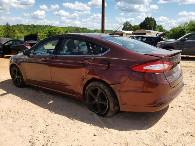 3FA6P0HD8GR237218 - 2016 FORD FUSION SE BROWN photo 2