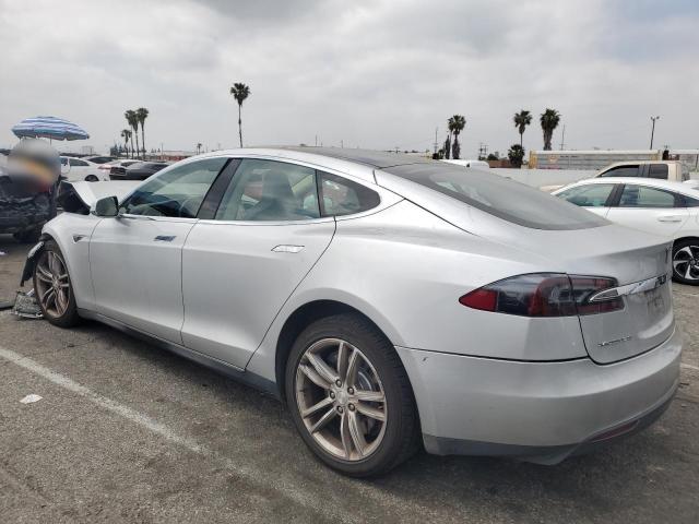 5YJSA1CN2CFP02426 - 2012 TESLA MODEL S SILVER photo 2