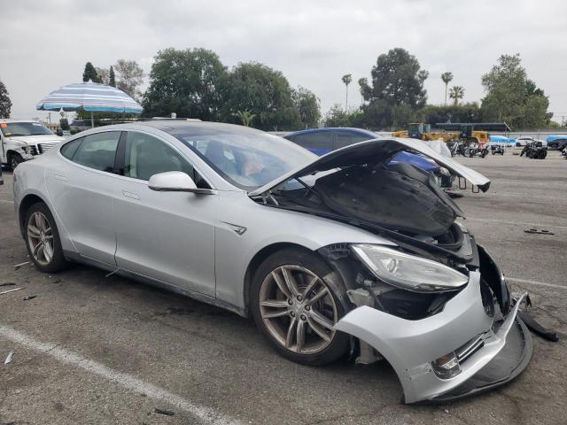 5YJSA1CN2CFP02426 - 2012 TESLA MODEL S SILVER photo 4