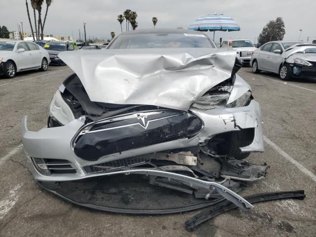 5YJSA1CN2CFP02426 - 2012 TESLA MODEL S SILVER photo 5