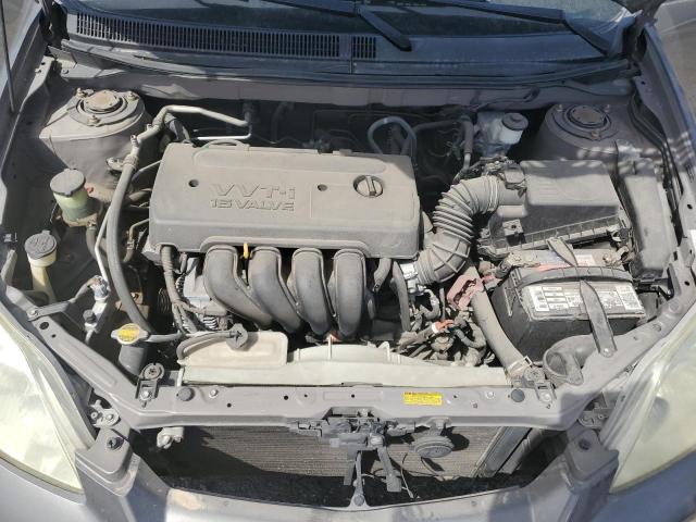 2T1KR32E05C322045 - 2005 TOYOTA COROLLA MA XR GRAY photo 11