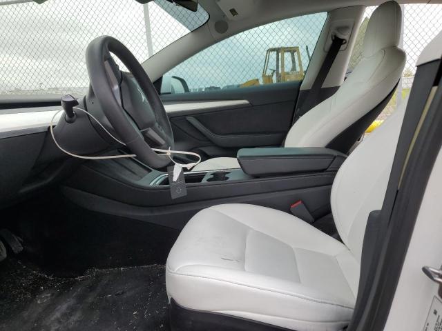 5YJ3E1EA1MF092118 - 2021 TESLA MODEL 3 WHITE photo 7