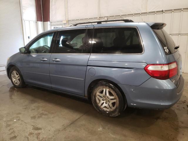 5FNRL38697B003631 - 2007 HONDA ODYSSEY EXL 蓝色 照片 2