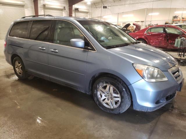 5FNRL38697B003631 - 2007 HONDA ODYSSEY EXL 蓝色 照片 4