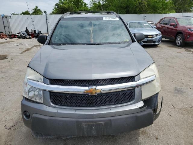 2CNDL23FX56150759 - 2005 CHEVROLET EQUINOX LS GRAY photo 5