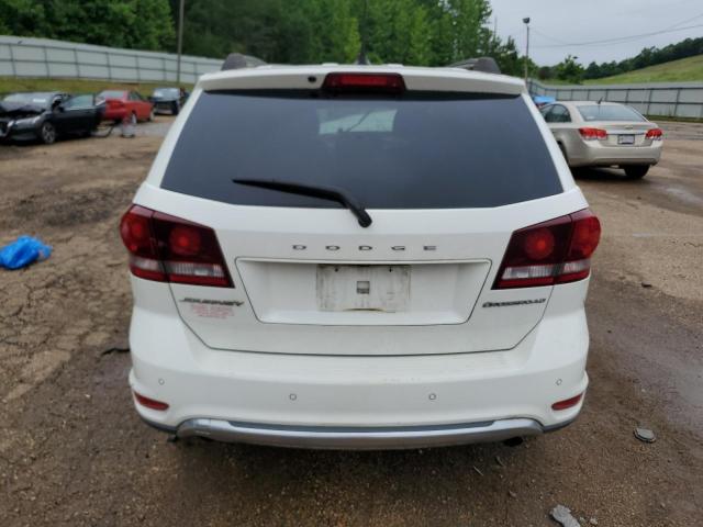 3C4PDCGG8HT549516 - 2017 DODGE JOURNEY CROSSROAD WHITE photo 6