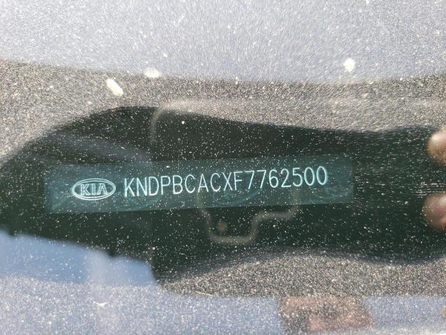 KNDPBCACXF7762500 - 2015 KIA SPORTAGE LX GRAY photo 12