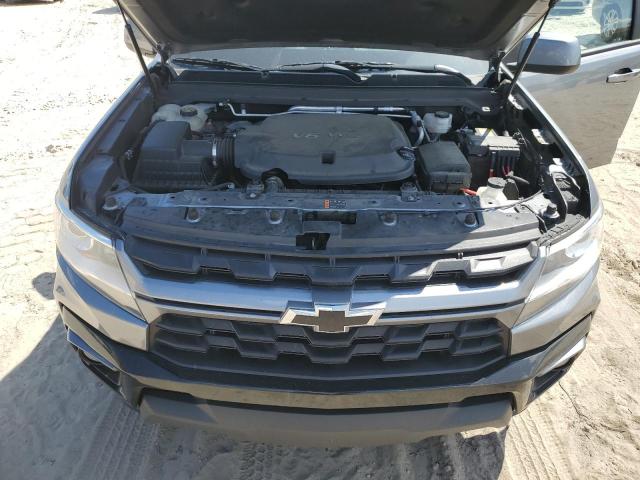 1GCGSCENXN1213019 - 2022 CHEVROLET COLORADO LT GRAY photo 11