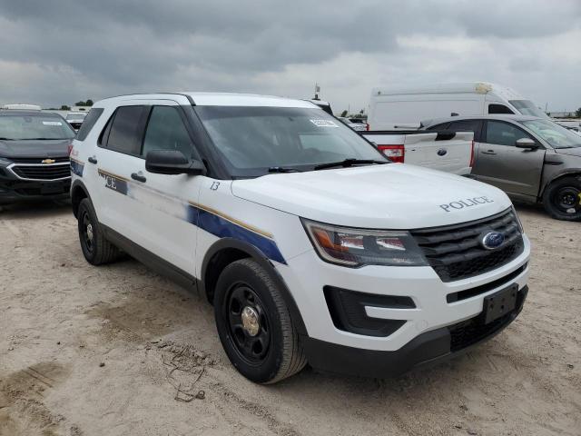 1FM5K8AR1KGB54640 - 2019 FORD EXPLORER POLICE INTERCEPTOR WHITE photo 4