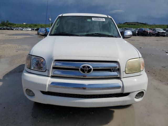 5TBRT34115S469839 - 2005 TOYOTA TUNDRA ACCESS CAB SR5 WHITE photo 5