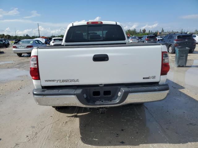 5TBRT34115S469839 - 2005 TOYOTA TUNDRA ACCESS CAB SR5 WHITE photo 6