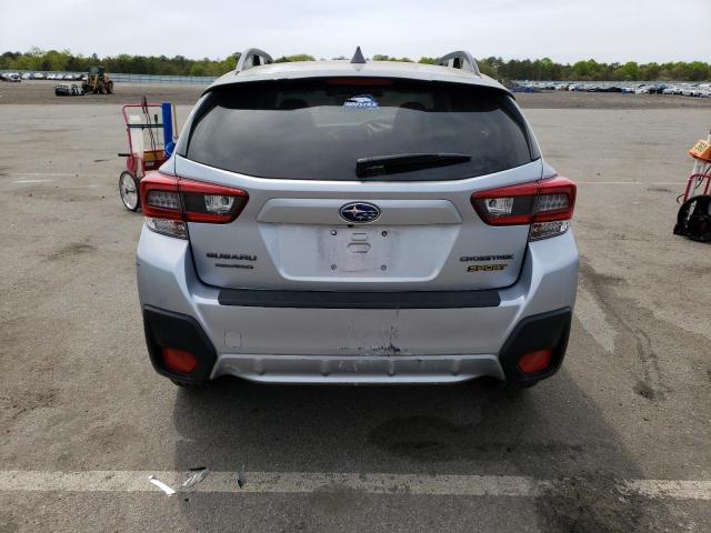 JF2GTHSC2MH315239 - 2021 SUBARU CROSSTREK SPORT SILVER photo 6