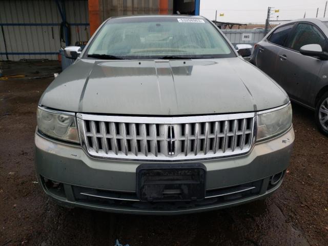 3LNHM28T28R657388 - 2008 LINCOLN MKZ GREEN photo 5