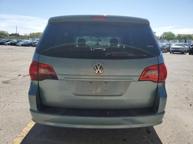 2V8HW441X9R550003 - 2009 VOLKSWAGEN ROUTAN S TURQUOISE photo 6