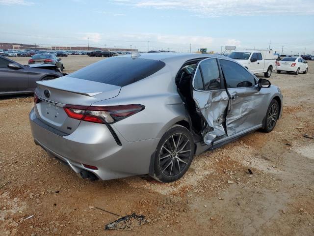 4T1G11AK5PU731247 - 2023 TOYOTA CAMRY SE NIGHT SHADE SILVER photo 3