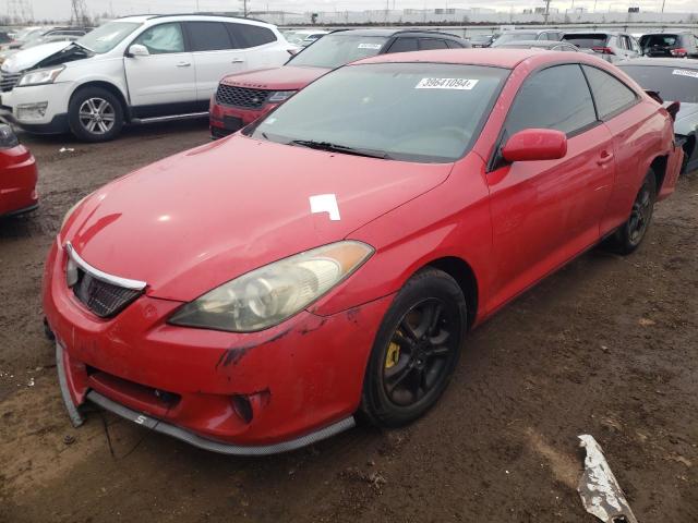 4T1CE38P25U956254 - 2005 TOYOTA CAMRY SOLA SE RED photo 1