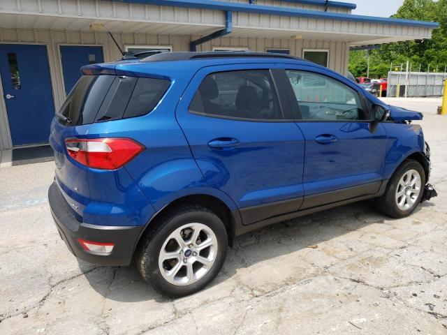 MAJ6P1UL3JC169693 - 2018 FORD ECOSPORT SE Azul foto 3