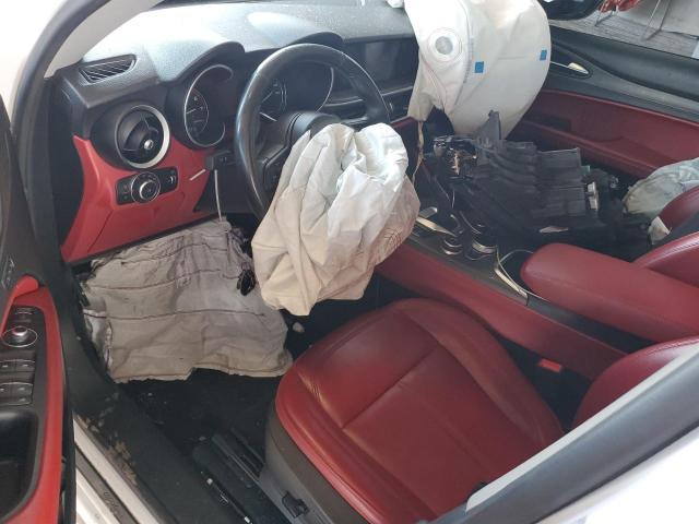 ZASPAKBN5L7C74328 - 2020 ALFA ROMEO STELVIO TI WHITE photo 8
