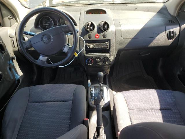 KL1TD56646B683142 - 2006 CHEVROLET AVEO BASE GRAY photo 8