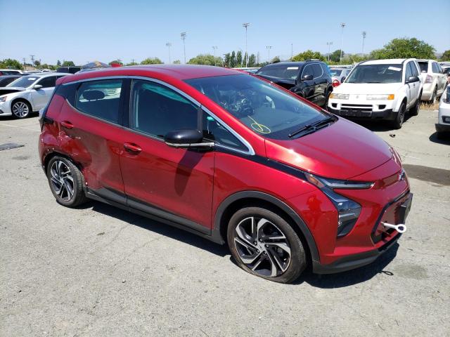 1G1FX6S08P4111252 - 2023 CHEVROLET BOLT EV 2LT RED photo 4