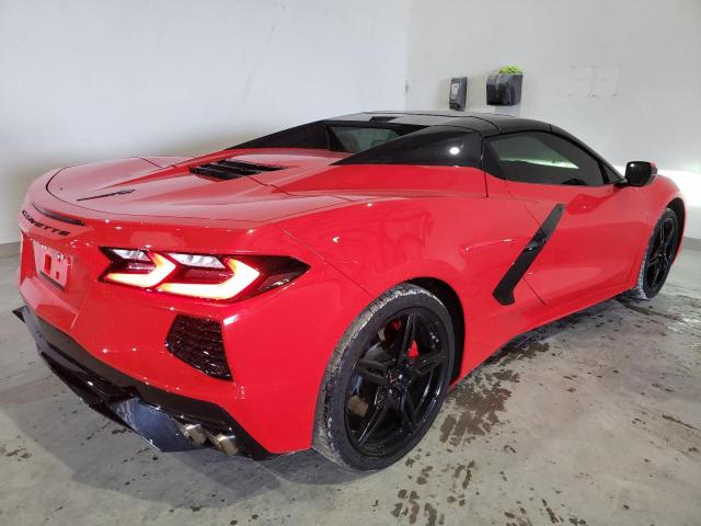 1G1YB3D48N5117968 - 2022 CHEVROLET CORVETTE STINGRAY 2LT RED photo 3