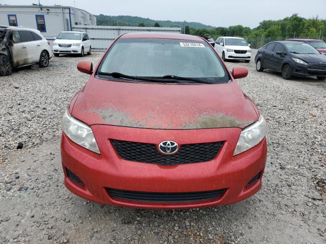 1NXBU4EE5AZ248680 - 2010 TOYOTA COROLLA BASE RED photo 5