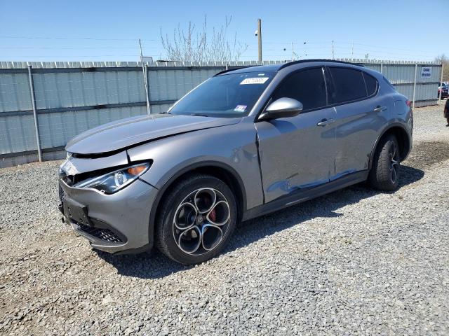 ZASPAKBN5K7C52232 - 2019 ALFA ROMEO STELVIO TI GRAY photo 1