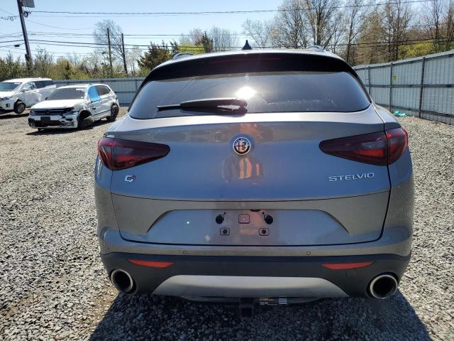 ZASPAKBN5K7C52232 - 2019 ALFA ROMEO STELVIO TI GRAY photo 6
