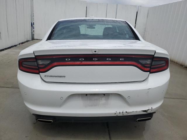 2C3CDXBG6PH630880 - 2023 DODGE CHARGER SXT WHITE photo 6