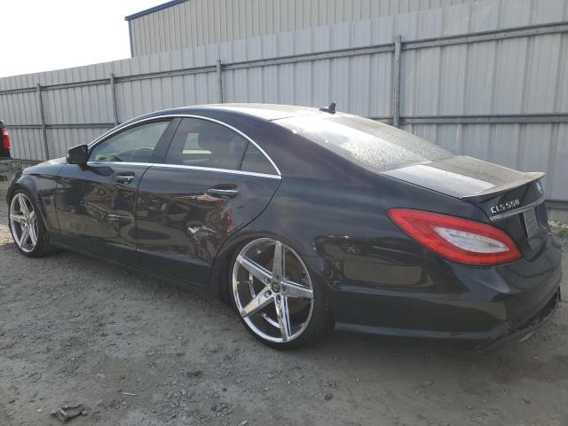 WDDLJ9BB8EA100741 - 2014 MERCEDES-BENZ CLS 550 4MATIC BLACK photo 2