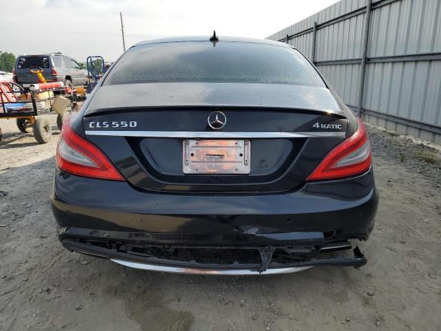 WDDLJ9BB8EA100741 - 2014 MERCEDES-BENZ CLS 550 4MATIC BLACK photo 6