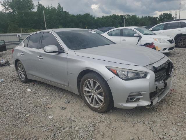 JN1CV7AP7GM201838 - 2016 INFINITI Q50 BASE SILVER photo 4