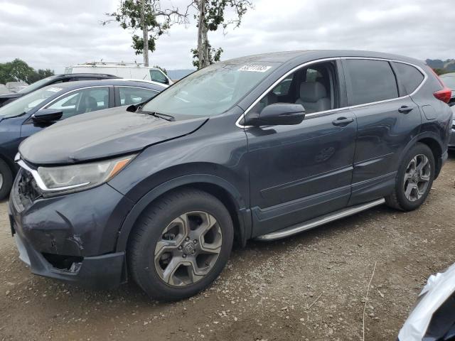 2HKRW1H83HH502781 - 2017 HONDA CR-V EXL CHARCOAL photo 1