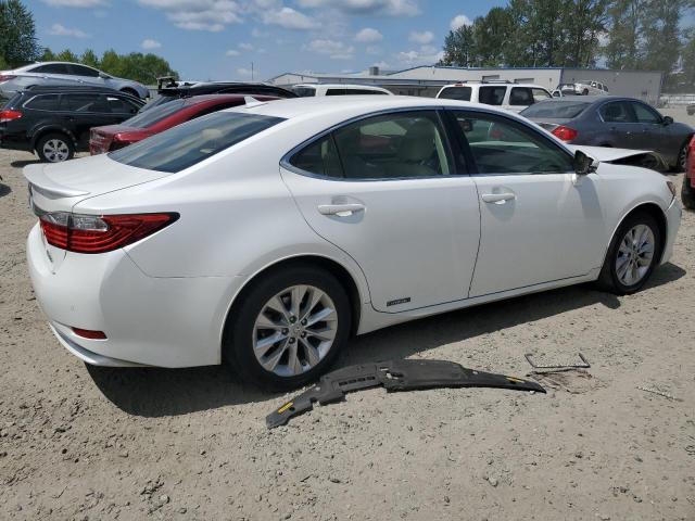 JTHBW1GGXD2038862 - 2013 LEXUS ES 300H WHITE photo 3