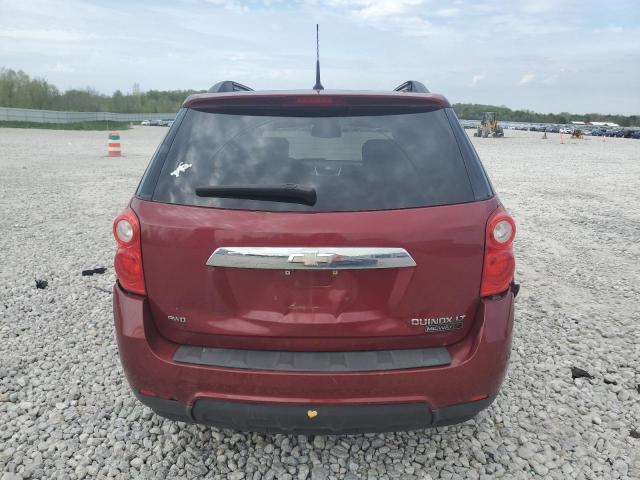 2CNFLEEC6B6316347 - 2011 CHEVROLET EQUINOX LT BURGUNDY photo 6