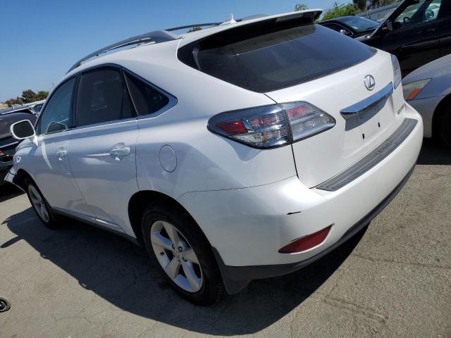 2T2ZK1BA5BC049177 - 2011 LEXUS RX 350 WHITE photo 2