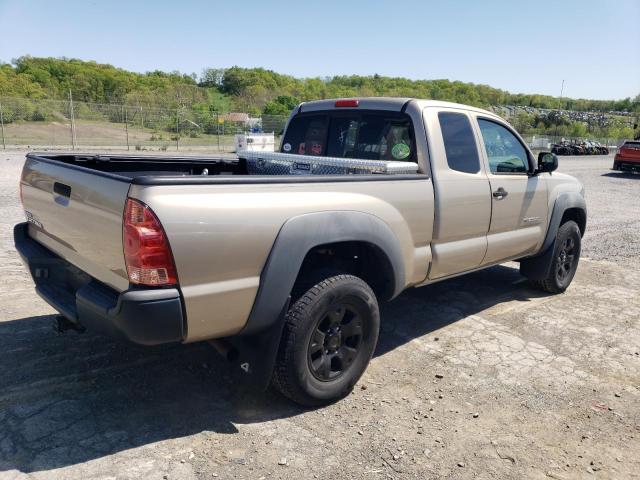 5TEUX42N27Z373029 - 2007 TOYOTA TACOMA ACCESS CAB BEIGE photo 3