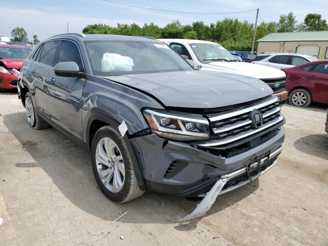 1V2BC2CA8MC218819 - 2021 VOLKSWAGEN ATLAS CROS SEL GRAY photo 4