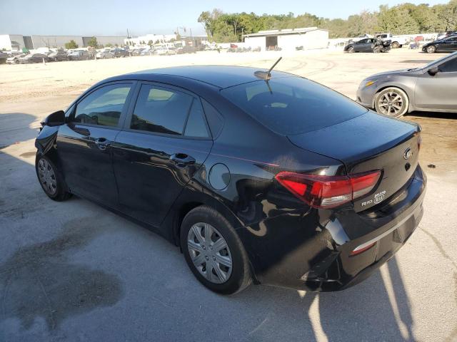3KPA24AD7ME385979 - 2021 KIA RIO LX BLACK photo 2