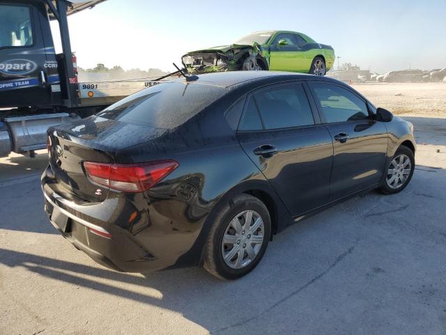 3KPA24AD7ME385979 - 2021 KIA RIO LX BLACK photo 3