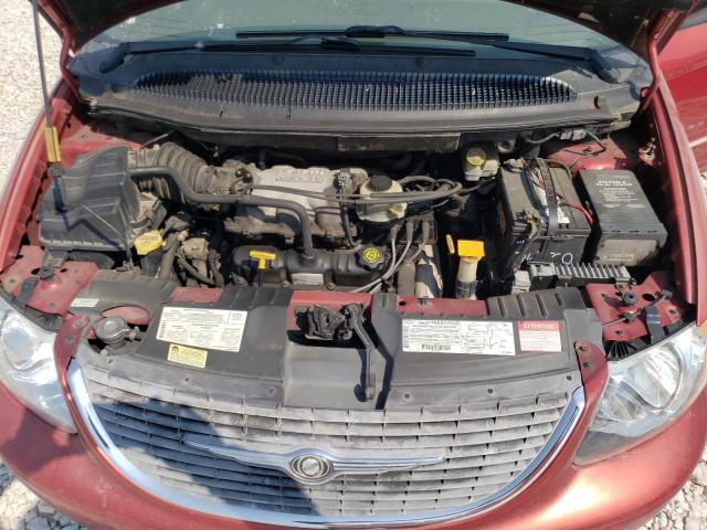 2C8GP64L81R183168 - 2001 CHRYSLER TOWN & COU LIMITED RED photo 12