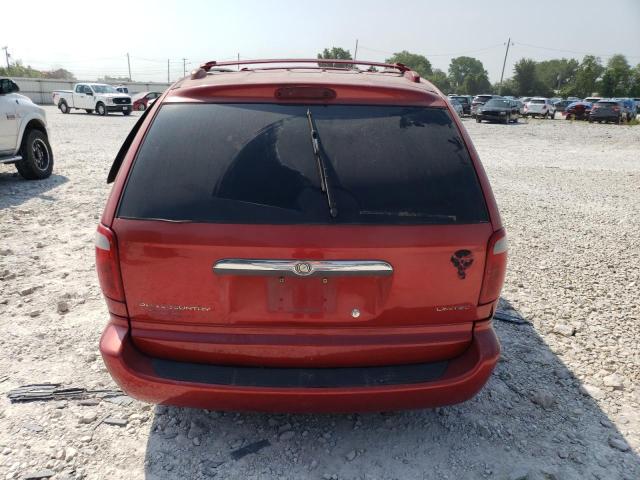 2C8GP64L81R183168 - 2001 CHRYSLER TOWN & COU LIMITED RED photo 6