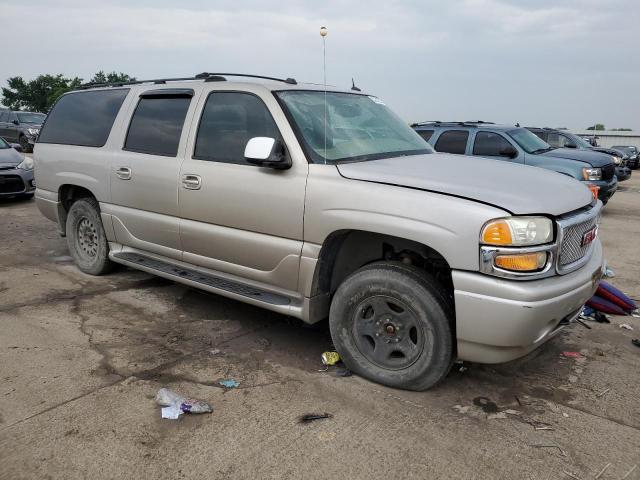 1GKFK66U85J204715 - 2005 GMC YUKON XL DENALI GRAY photo 4